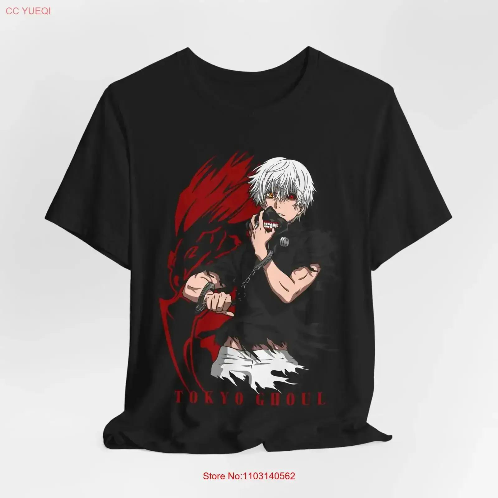 Anime Merchandise Shirt - Tokyo Ghoul Anime T 셔츠 팬