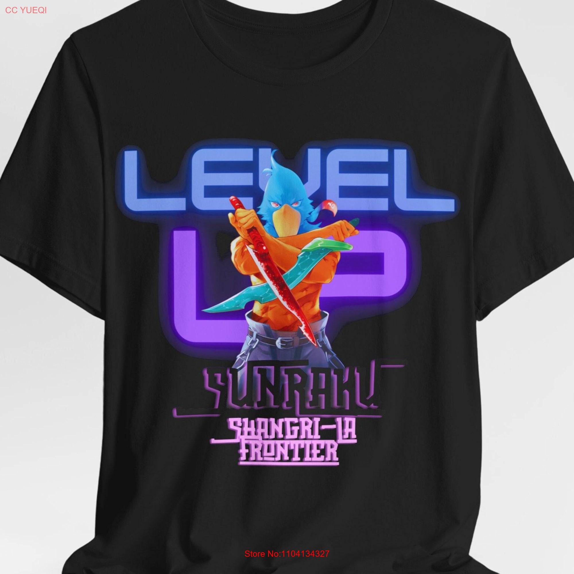 Anime Merchandise Men - Sunraku Shangri La Frontier 긴 소매