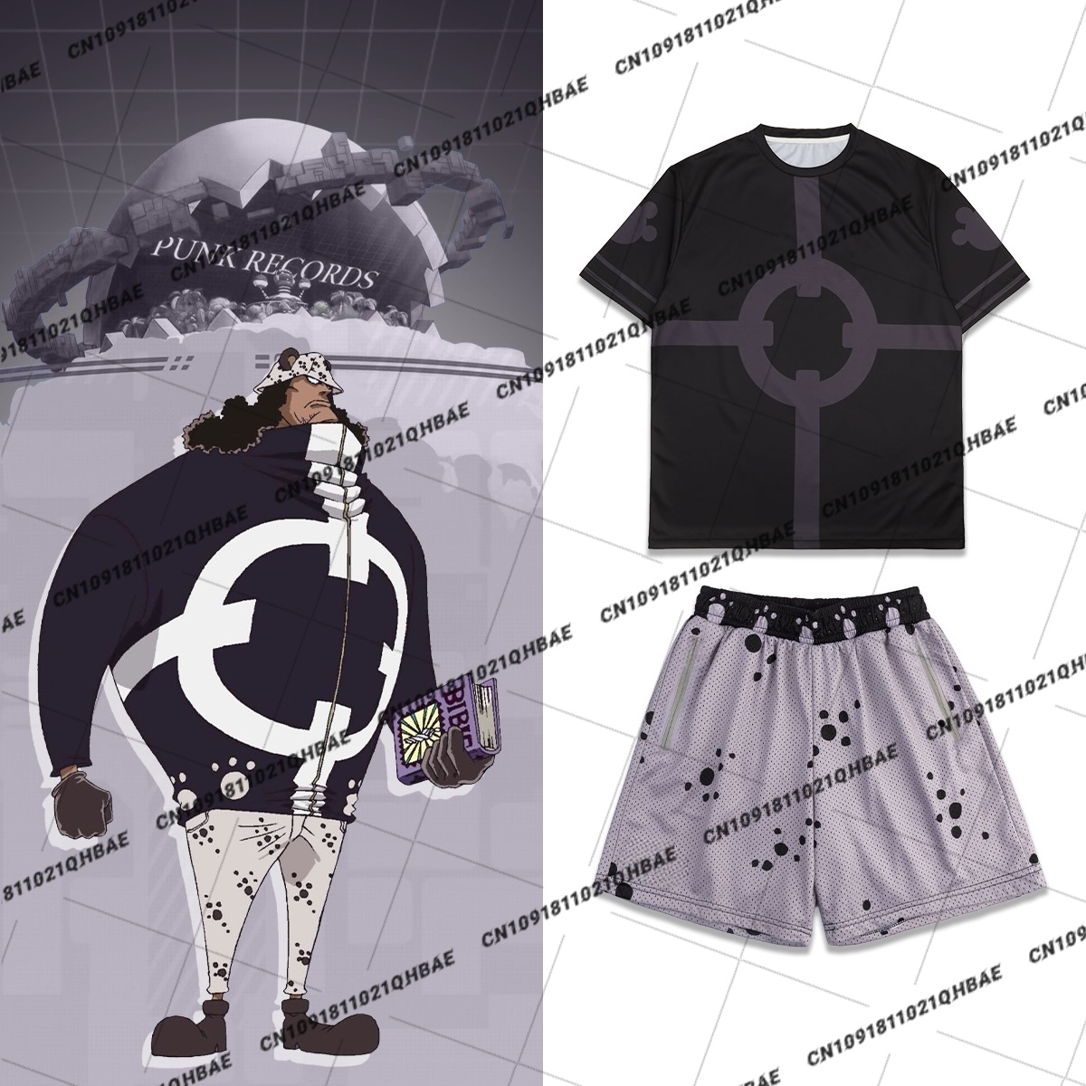 Anime Merchandise Men - 새로운 에그헤드 아일랜드 바르톨로뮤 쿠마 애니메이션
