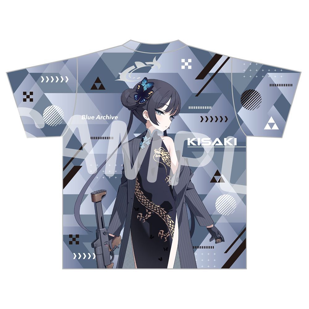 Anime Merchandise Clothes - Blue Archive Ryūge Kisaki 그래픽 T