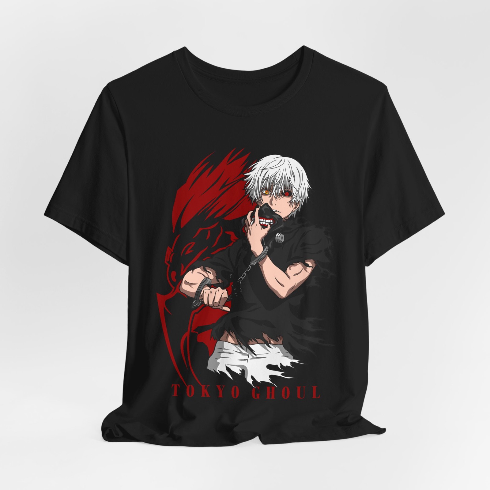 Anime Merchandise Shirt - 도쿄 구울 애니메이션 티셔츠, 남녀공용 반팔