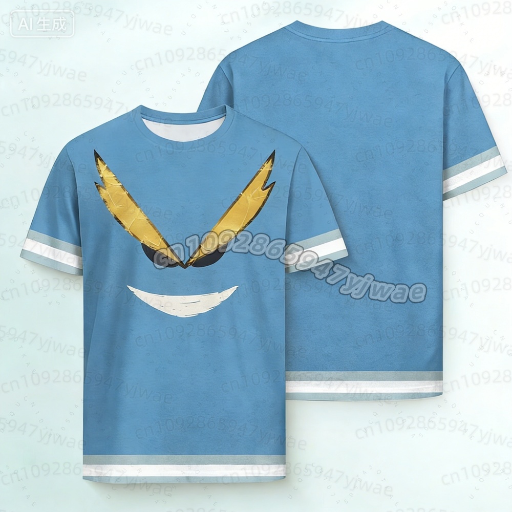 Anime Merchandise Clothes - 여름 남성 여성 마이 히어로 티셔츠