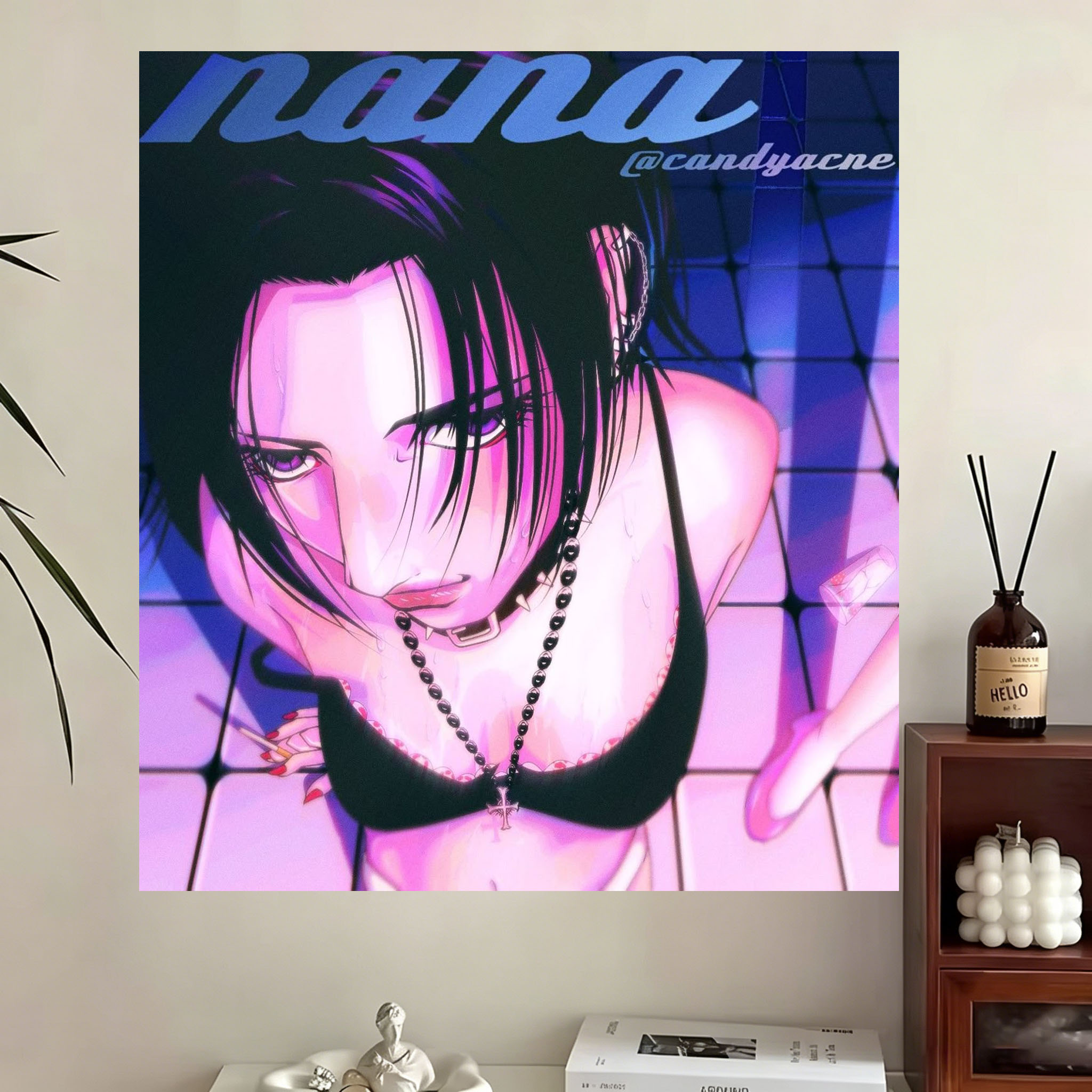 Nana Anime Merchandise - VIKAMA NANA 코마츠 나나 태피스트리 일본