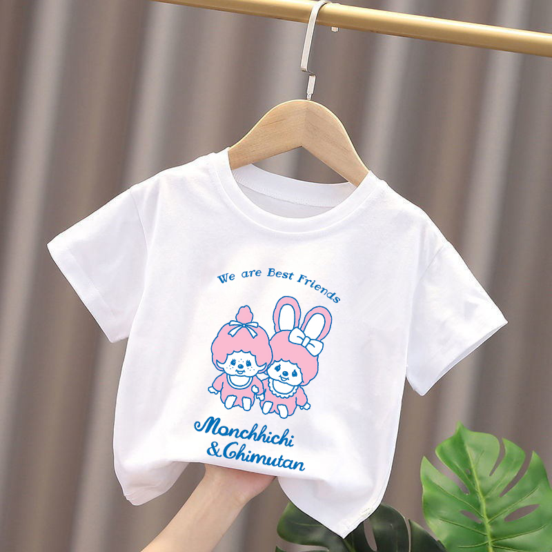Monchhichi 키즈 티셔츠 애니메이션 피규어 소년 - Anime Merchandise Clothes 리뷰 및 가격