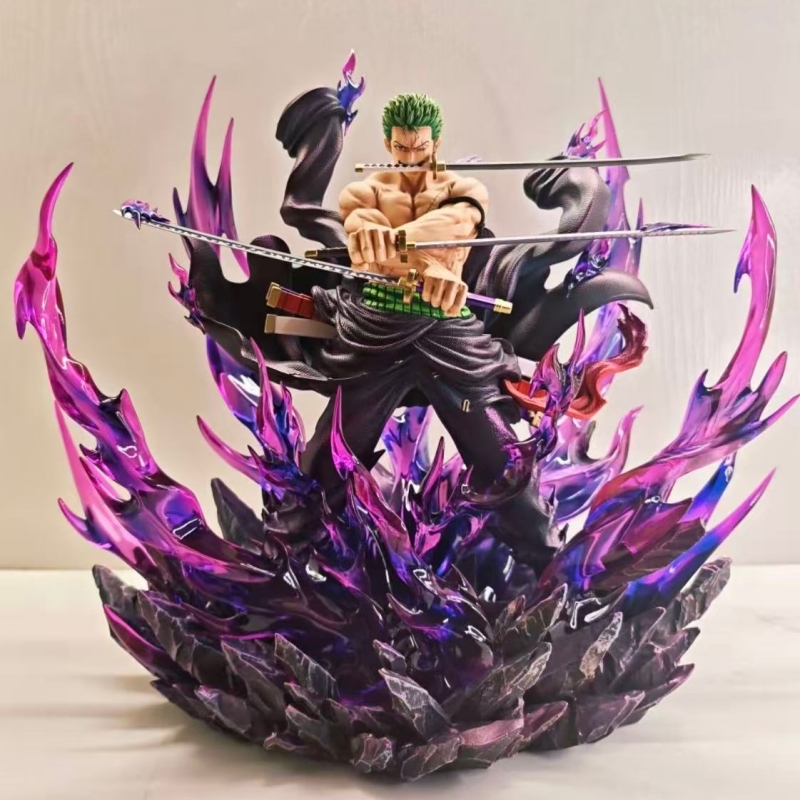 새로운 원피스 34cm Jt 풀 페인팅 로로노아 조로  - Popular Anime Merchandise 리뷰 및 가격