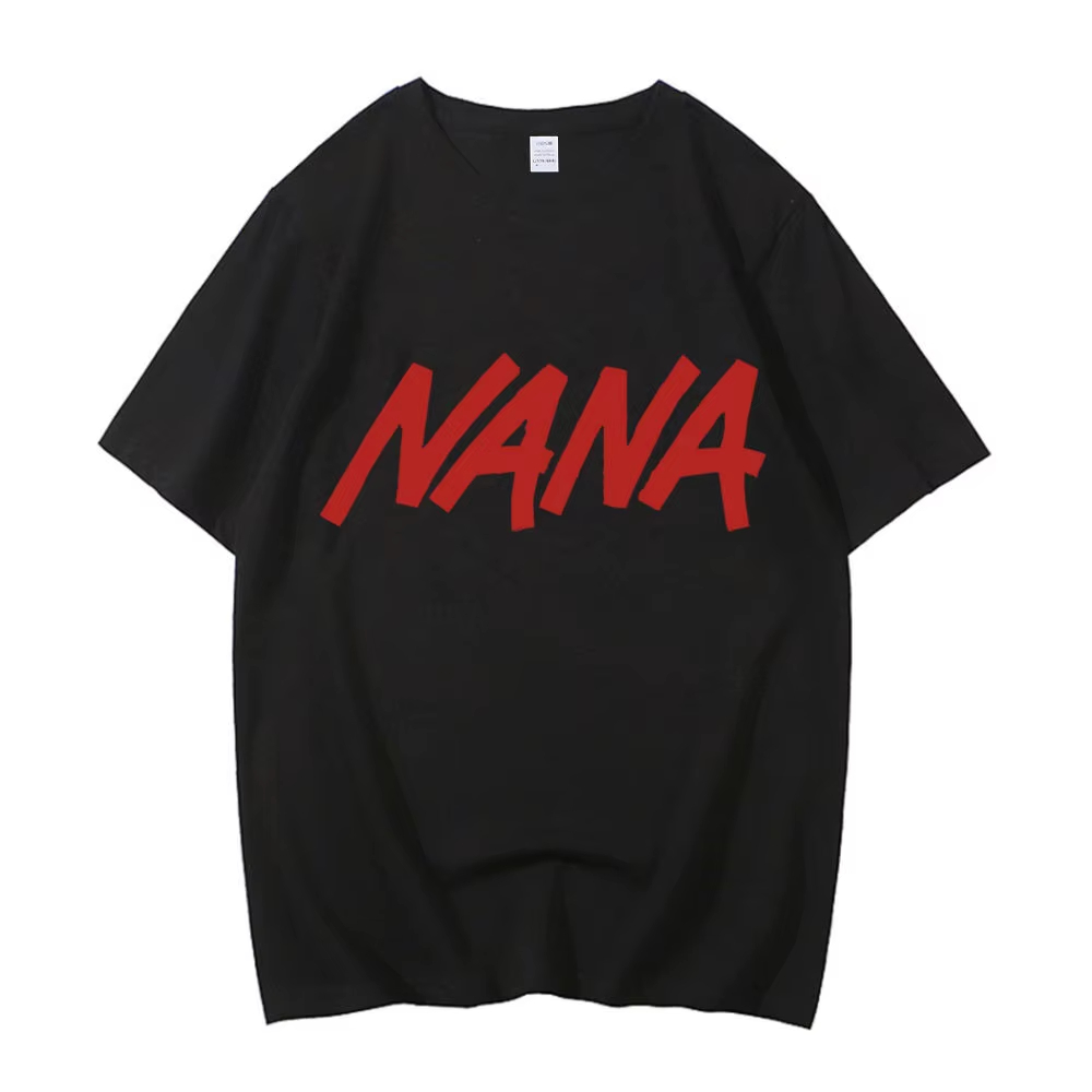 나나 애니메이션 그래픽 티셔츠 빈티지 워싱 애니메이션  - Nana Anime Merchandise 리뷰 및 가격