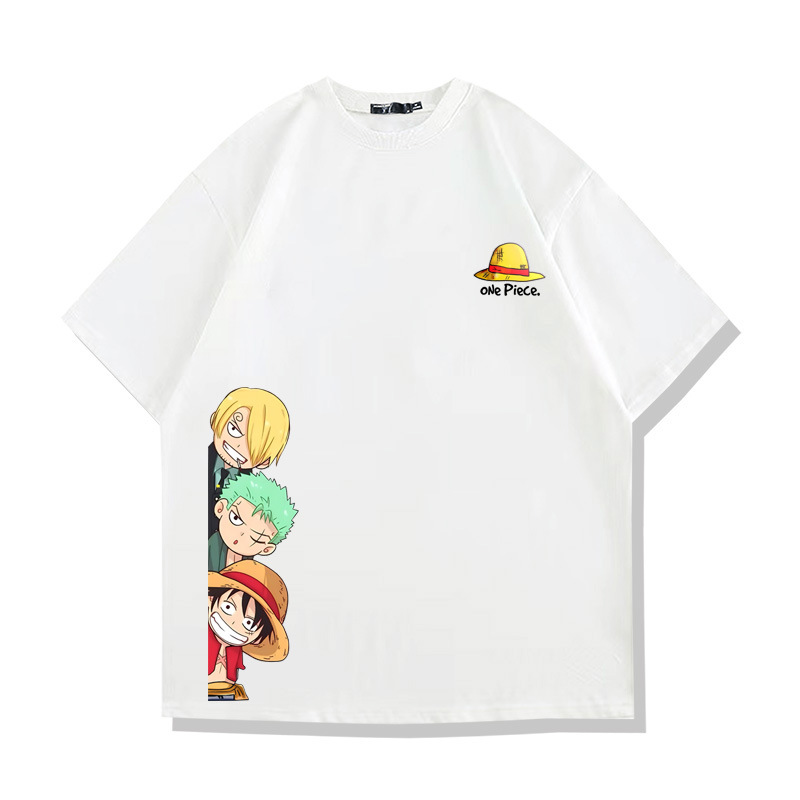 원피스 밀짚모자 해적단 유니섹스 티셔츠 2026 여름  - Popular Anime Merchandise 리뷰 및 가격