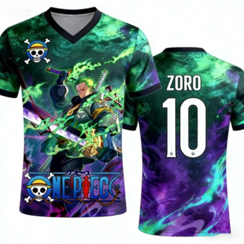 2026년 여름 신작 애니메이션 축구 스포츠 퀵 드라이 - Anime Merchandise Clothes 리뷰 및 가격
