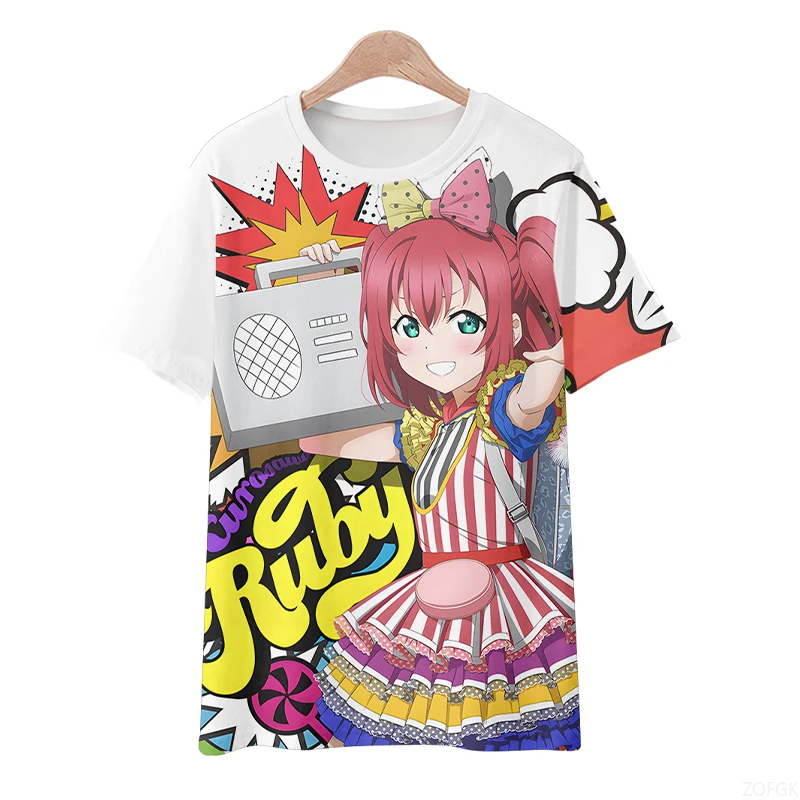 새로운 뜨거운 판매 여름 3D 애니메이션 인쇄 야외 실 - Anime Merchandise Clothes 리뷰 및 가격